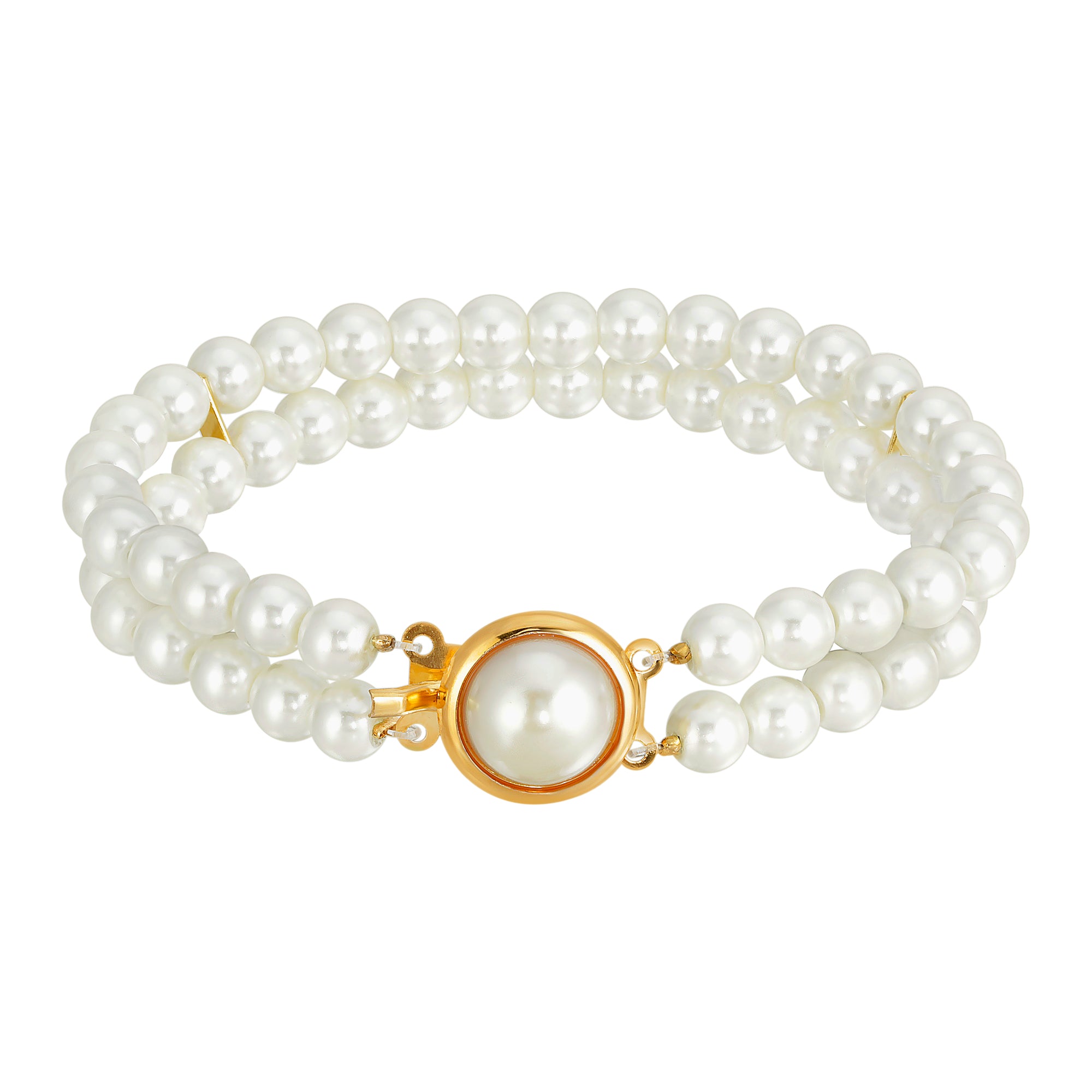 Faux pearl bracelet in white - Vivienne Westwood | Mytheresa